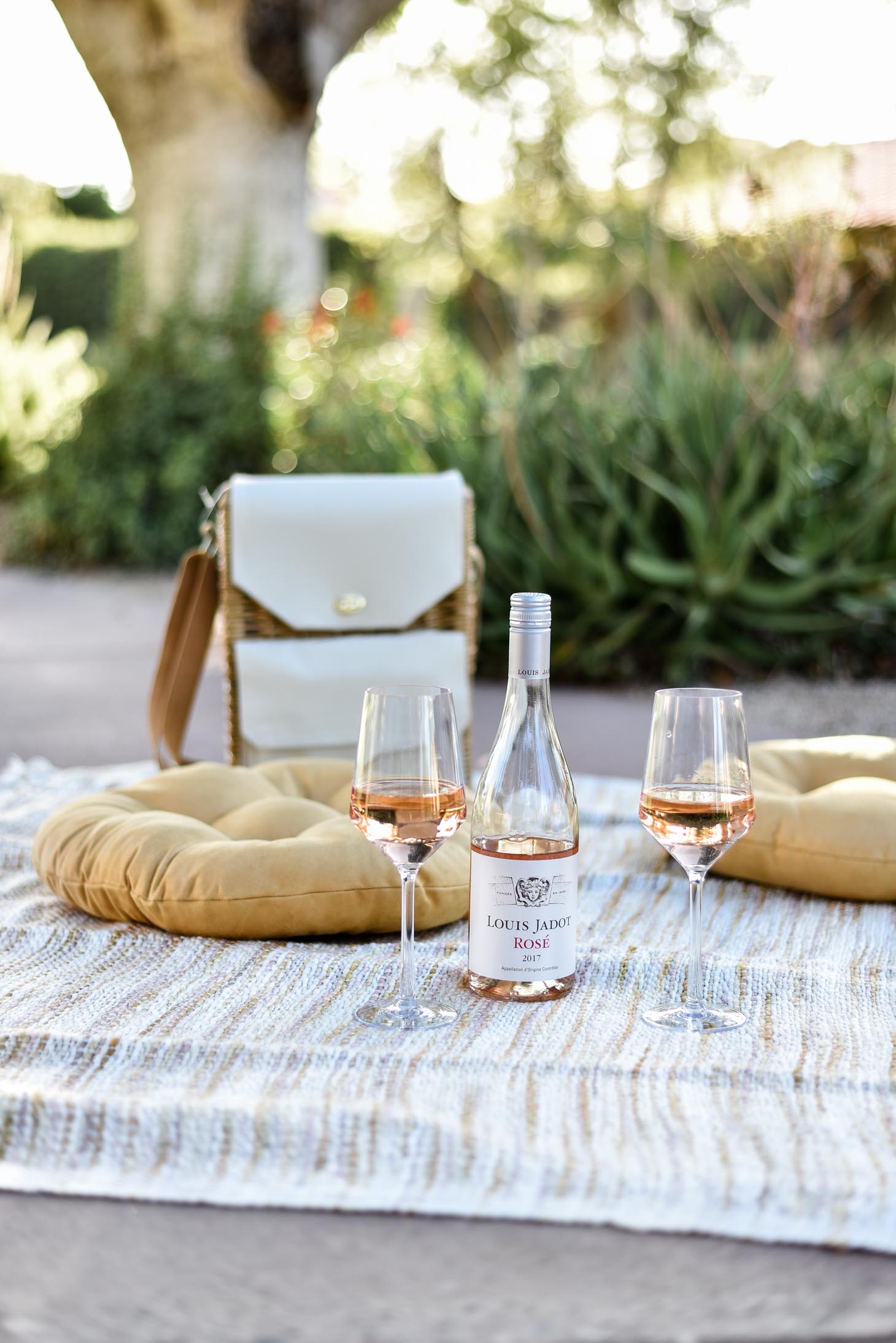 Erin Elizabeth of Wink and a Twirl shares information about the Blush International Rosé Festival in Old Town Scottsdale at the Clayton House