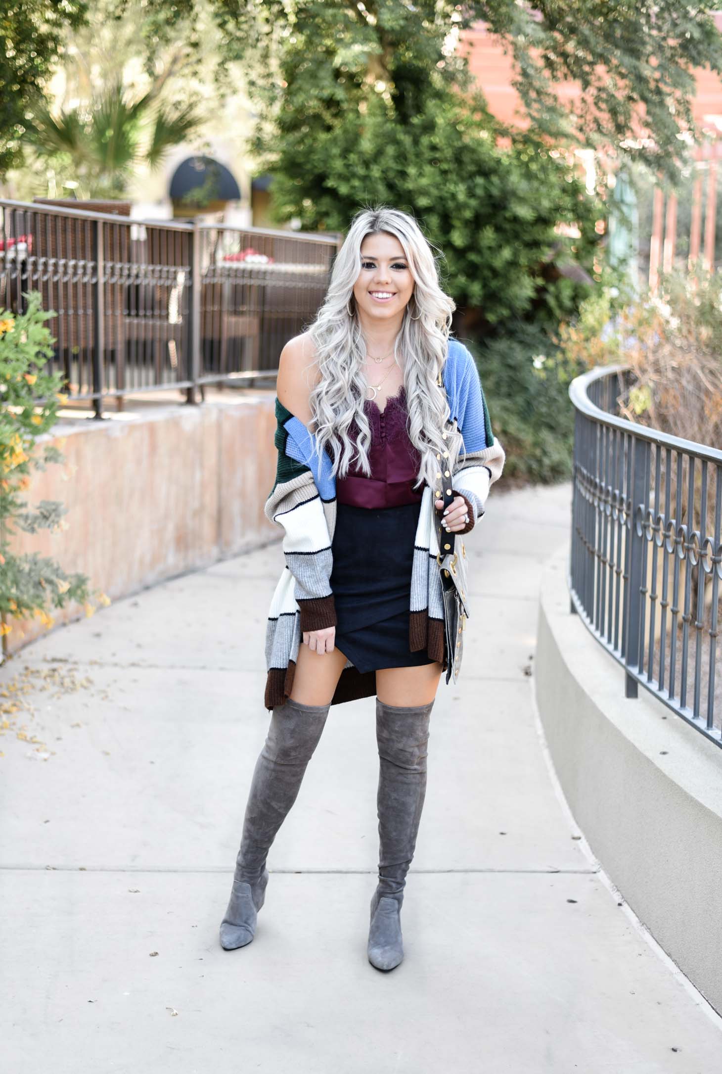 Erin Elizabeth of Wink and a Twirl shares a fun fall style from Goodnight Macaroon