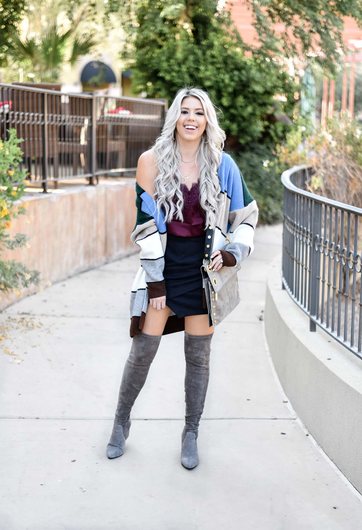 Erin Elizabeth of Wink and a Twirl shares a fun fall style from Goodnight Macaroon