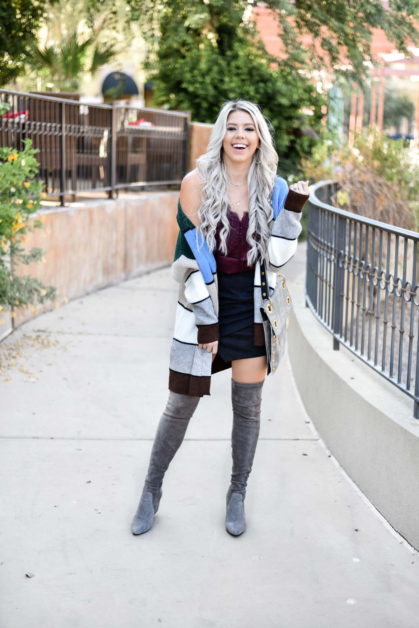 Erin Elizabeth of Wink and a Twirl shares a fun fall style from Goodnight Macaroon