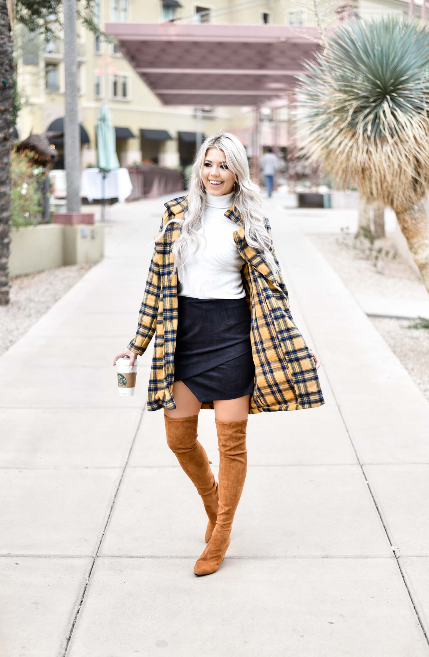 The Plaid Coat You Need For Under $40 graphic