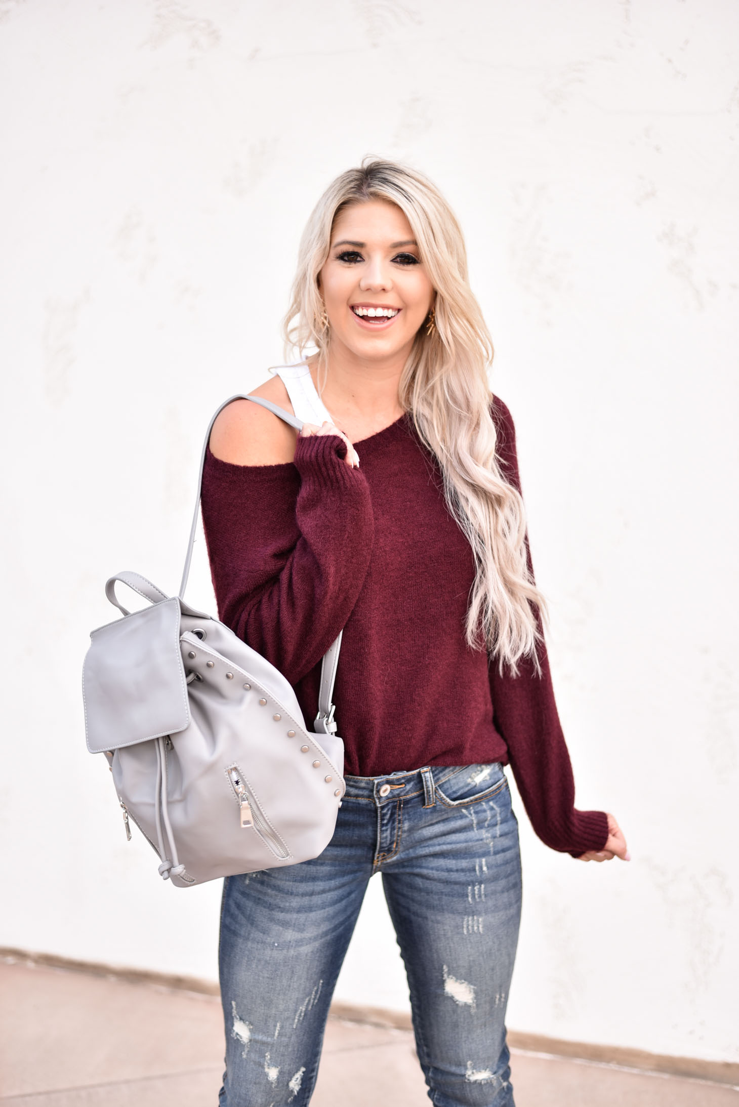 Erin Elizabeth of Wink and a Twirl shares the most comfortable fall style with Vici Dolls