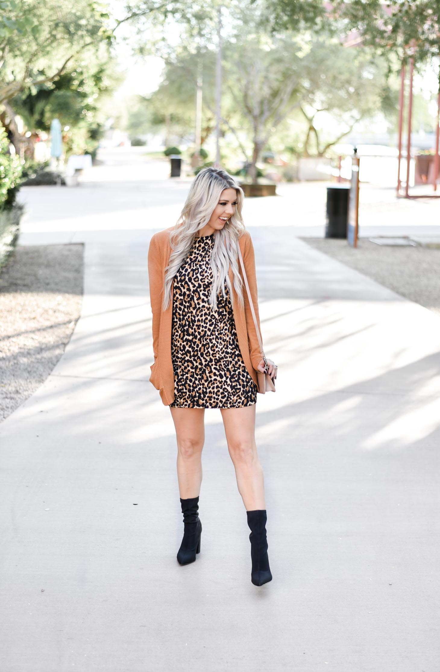 Leopard Prints and Cardigan Dreams graphic