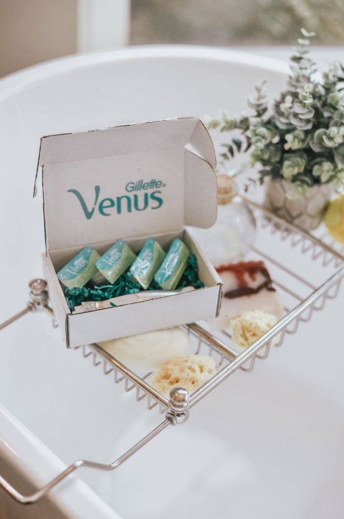Erin Elizabeth of Wink and a Twirl shares about the new Gillette Venus monthly subscription box