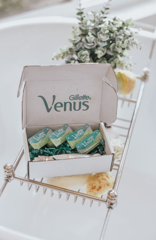 Erin Elizabeth of Wink and a Twirl shares about the new Gillette Venus monthly subscription box