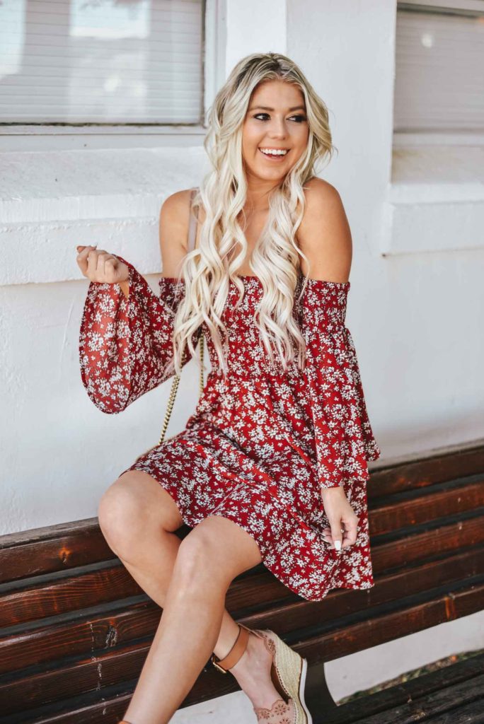 Erin Elizabeth of Wink and a Twirl shares the perfect little spring dress you need from Amazon 