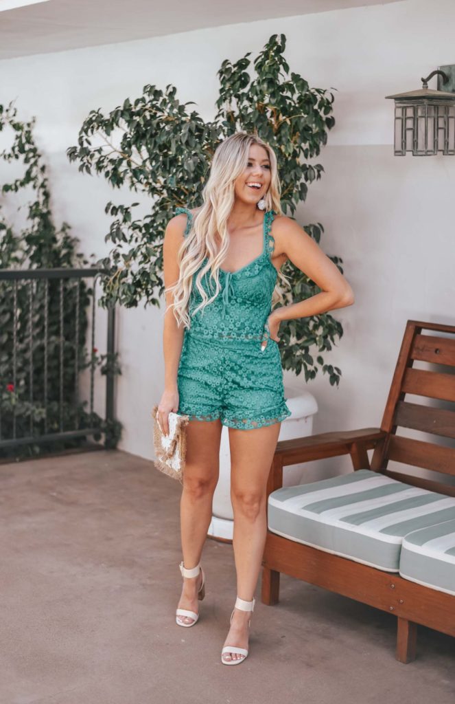 Erin Elizabeth of Wink and a Twirl shares the perfect two piece for Spring from Lulus
